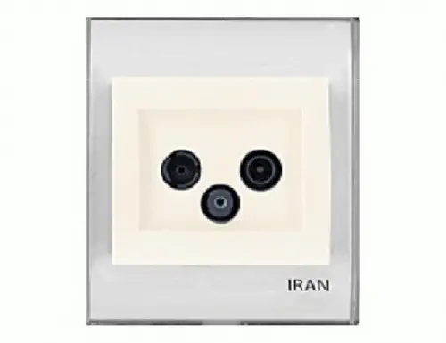 فیش آنتن SAT-TV-Rایران الکتریک سری ایران مدل ترنسپرنت رنگی