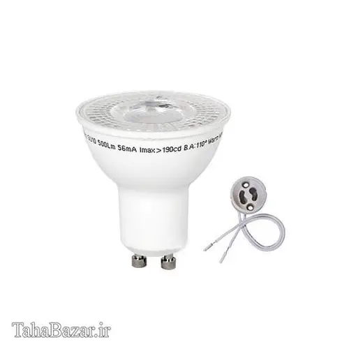لامپ کم مصرف LED هالوژنی SMD سری 6 وات پارس شهاب آفتابی