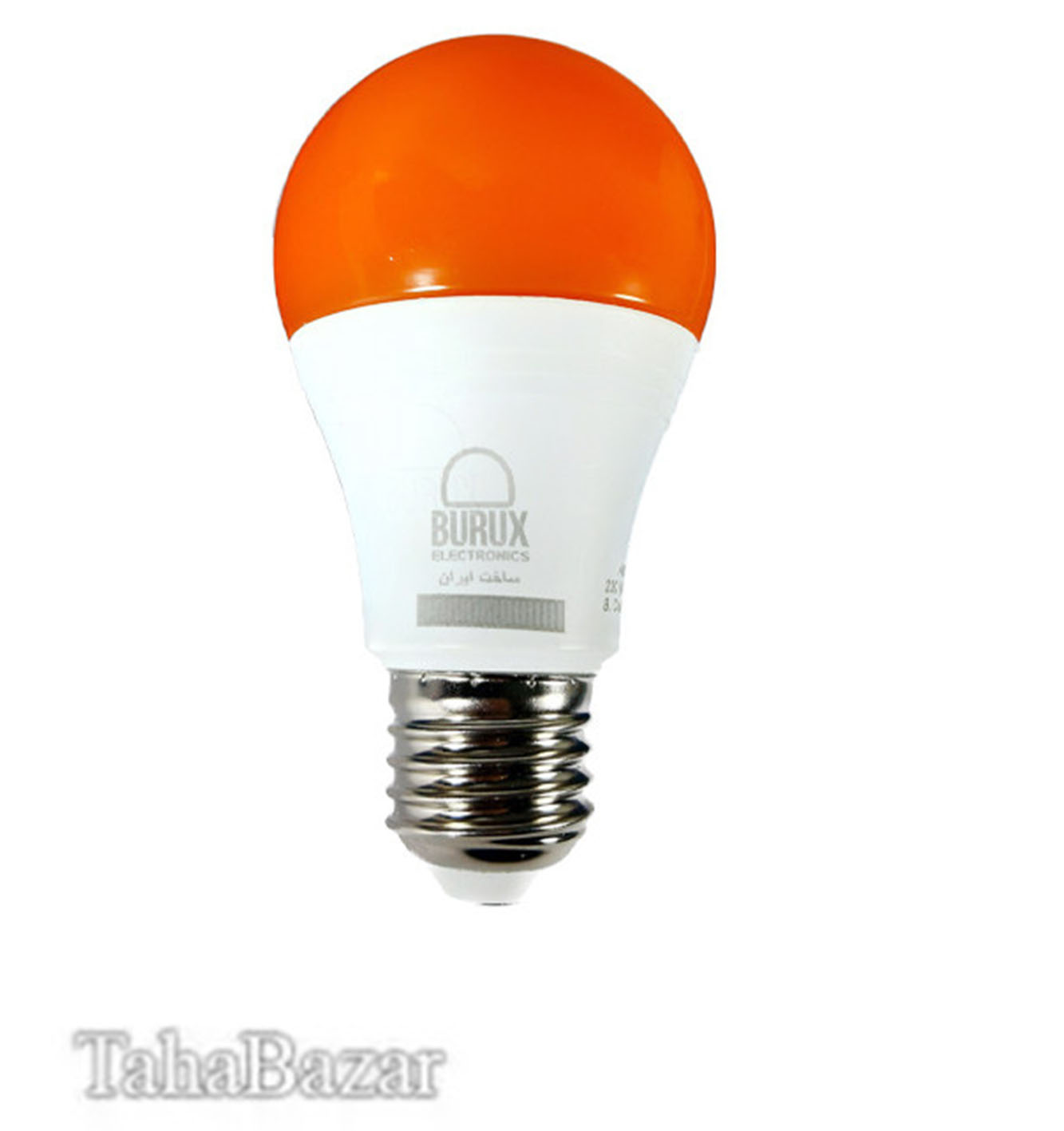 لامپ کم مصرف LED رنگی سری 9 وات بروکس هفت رنگ