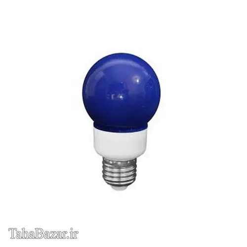 لامپ کم مصرف LED رنگی سری 1 وات پارس شهاب آبی
