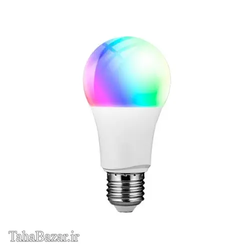لامپ LED رنگارنگ RGBW کنترل از راه دور 10 وات پارس شهاب آفتابی