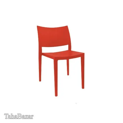 صندلی بدون دسته مدل اس کلاس نظری قرمز
