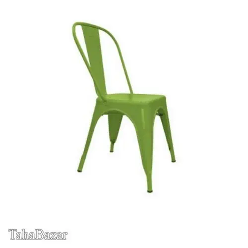 صندلی بدون دسته فلزی مدلtolix نظری سبز فسفری