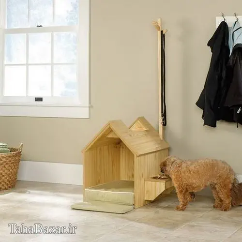 لانه سگ چوبی Pet House Suite کد 116