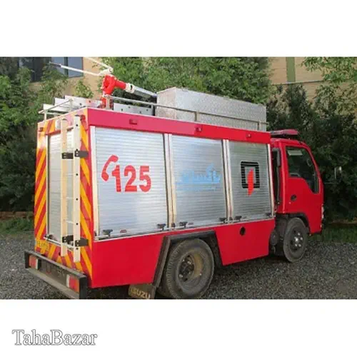 خودرو آتشنشانی سبک نمادین طرح مدل FF 120