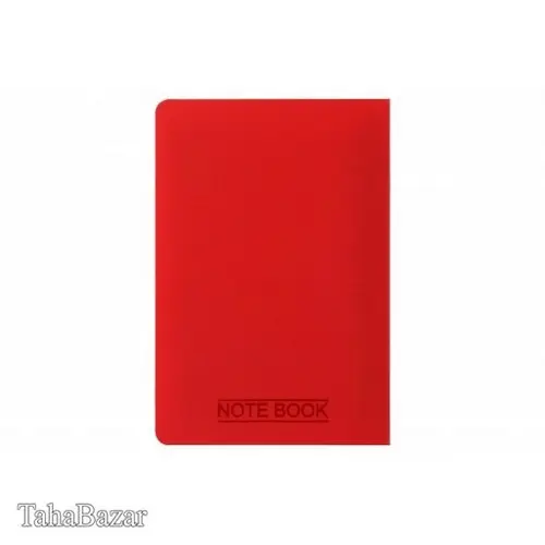 دفتر یادداشت قفل دار 120 برگ قرمز پاپکو
