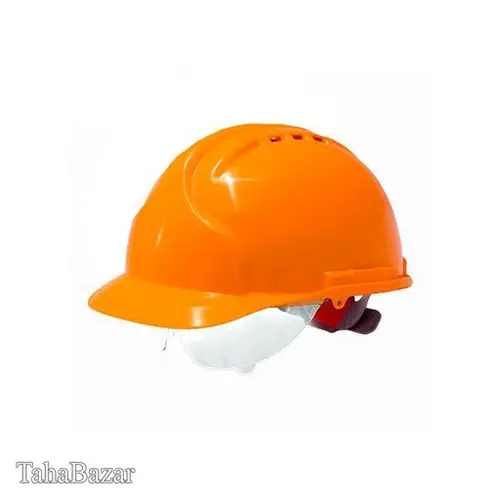 کلاه ایمنی صنعتی هترمن MK7 طرح JSP رنگ نارنجی