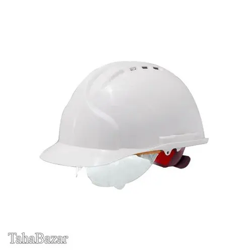 کلاه ایمنی صنعتی هترمن MK7 طرح JSP رنگ سفید