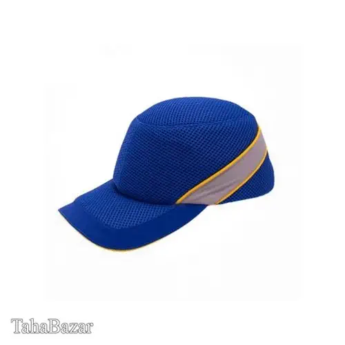 کلاه ایمنی لبه دار ابزار ایمنی شهپر رنگ آبی