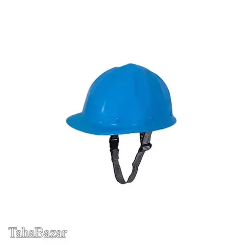 کلاه ایمنی با بند ابریشمی آبی یونکس