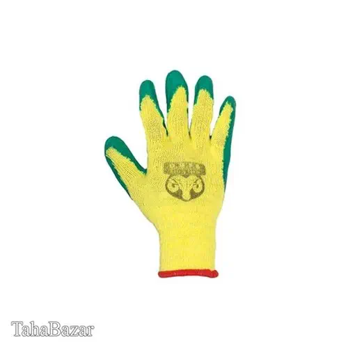 دستکش ضد برش برند OMPS رنگ سبز زرد