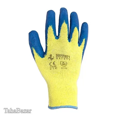دستکش ضد برش زرد آبی برند FERRARI