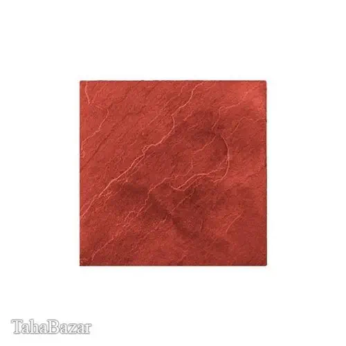 موزاییک پلیمری طرح خطیبی 40در40 سنگ مصنوعی سمنت پلاست قرمز