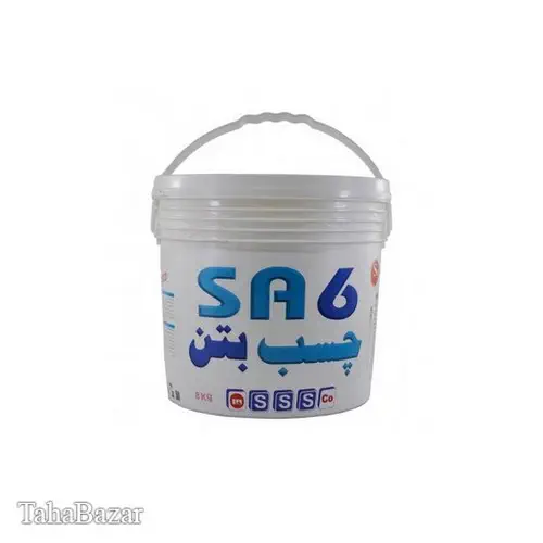 چسب بتن شیسا SHISA SA6 ظرف 1 کیلوگرمی شیمی ساختمان