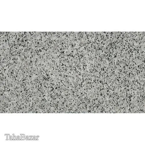 سنگ طبیعی گرانیت نطنز زمینه سفید خاکستری ۶۰*۶۰طرح5 مهیا سنگ