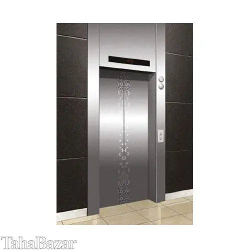 تزیینات درب  آسانسور بهران مدل STS Mirror +LM-01