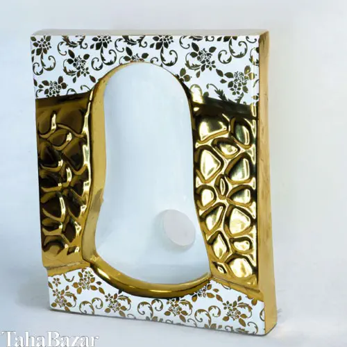 توالت زمینی کوت ایران مدل asa 519 سفید طلایی